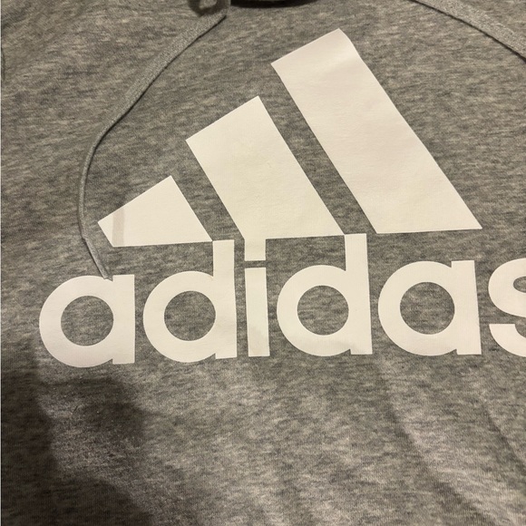 Adidas Women’s Gray Hoodie with Logo - Picture 5 of 8